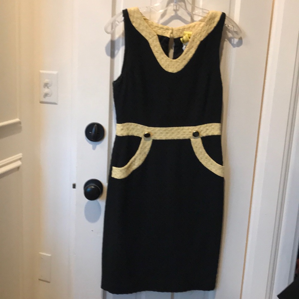 Classic Black & Yellow Milly Dress